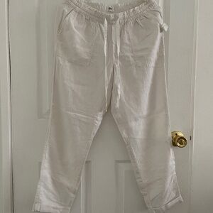 Cropped Linen pants Old Navy